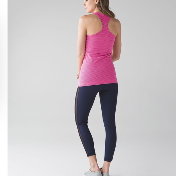 Lululemon Cool Racerback
Hyper Stripe Neon Pink Rugged Blue - Picture 9 of 10
